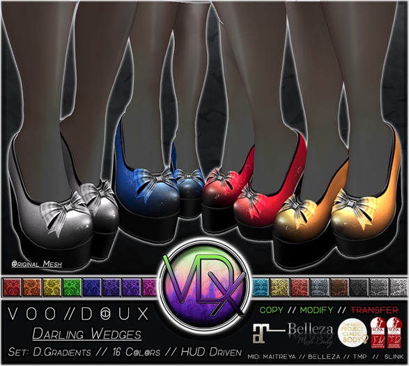 V//Dx - Darling Wedges // Dark Gradients //