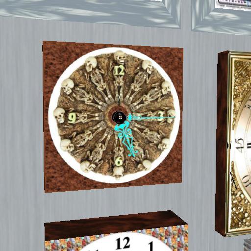 WestGranster Skeleton Clock