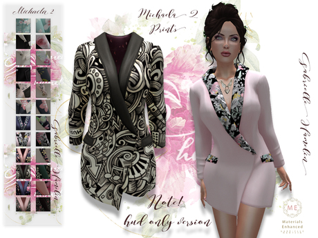 Second Life Marketplace - .::Pretty Demo::. Michaela Prints HUD ONLY