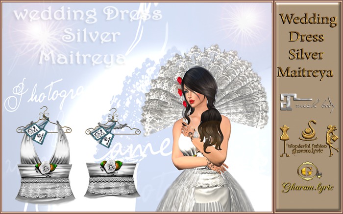 wedding Dress Silver - Maitreya