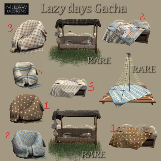 .:M.LAW:. Lazy Days daybed one