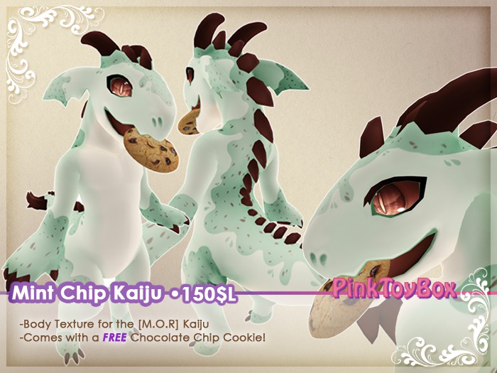 Mint Chip Cutie Kaiju Box PTB