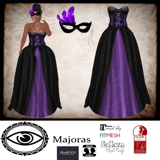 Majoras Gianna Gown Purple