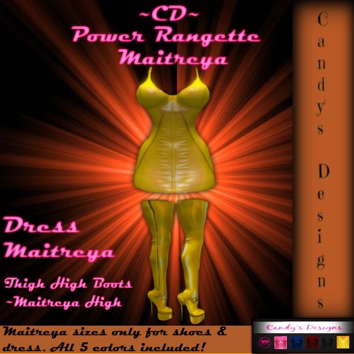 ~CD~ Power Rangette Outfit - Maitreya