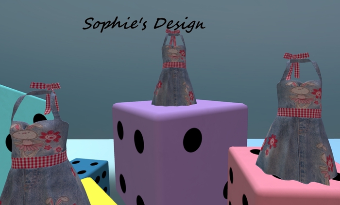 Sophie's SMB/AVI(L) Jeans dress(special price)