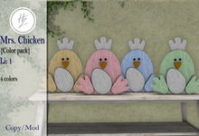 .::Hazeel::. Mrs Chicken {color pack}