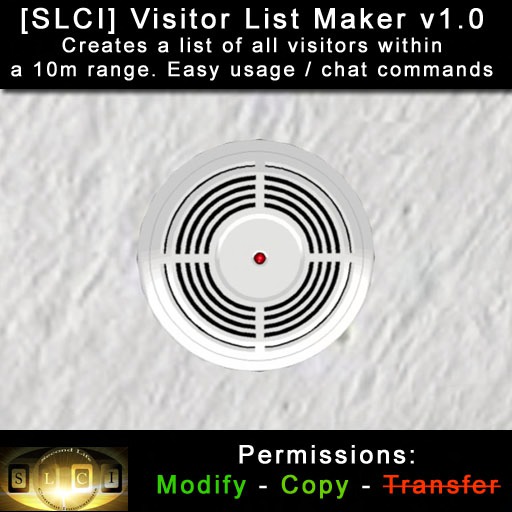 [SLCI] Smoke Detector (visitor tracker)