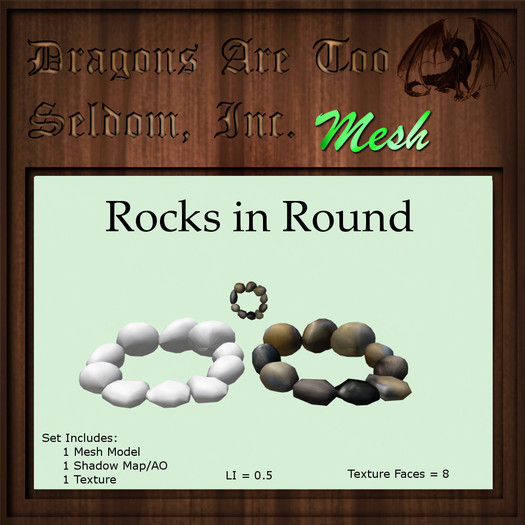 DATSI Mesh - Rocks In Round Set