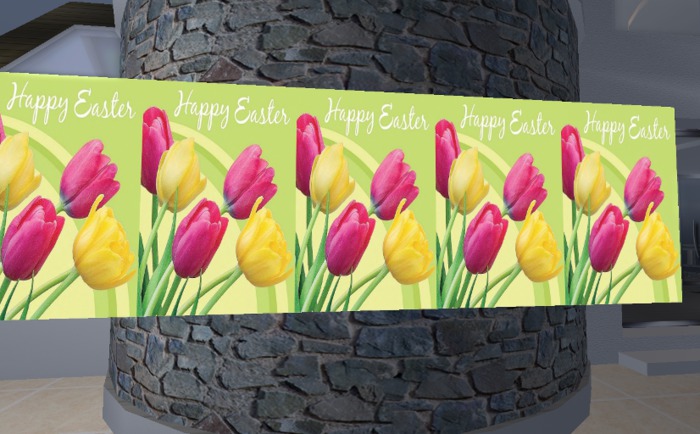 Easter Tulip Banner