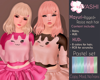 [^.^Ayashi^.^] Mayuri hair-Pastel set