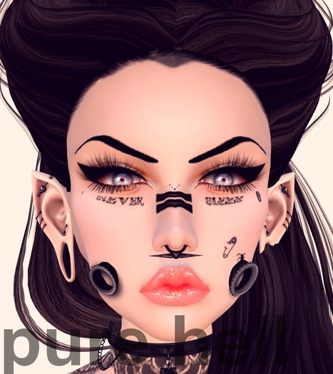 - PURE HELL - Rare BENTO shape&style card