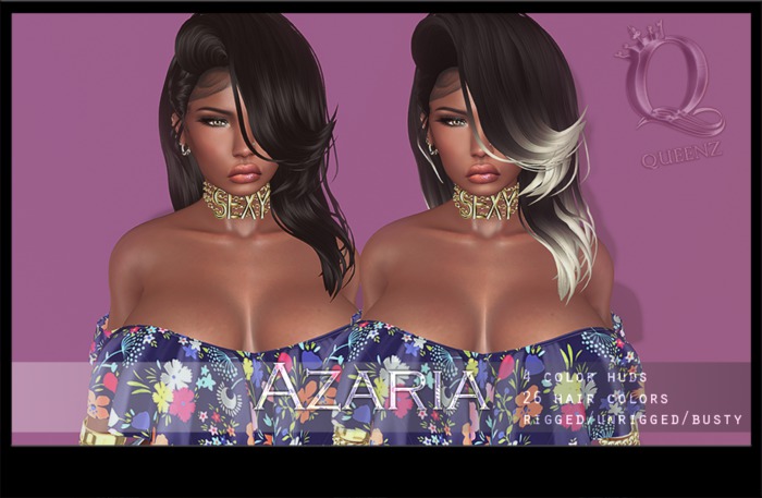 {H} Azaria (Rigged Mesh Hair) *BUNDLE*