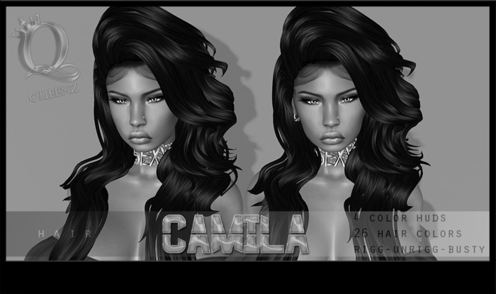 {H} Camila (Rigged Mesh Hair) DEMO