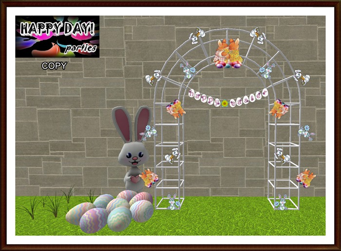 Easter - Bunnies Arch