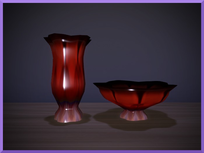 Ambience - Vase Set RED