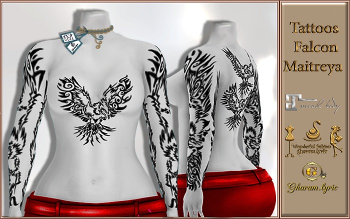 Tattoos Falcon - Maitreya