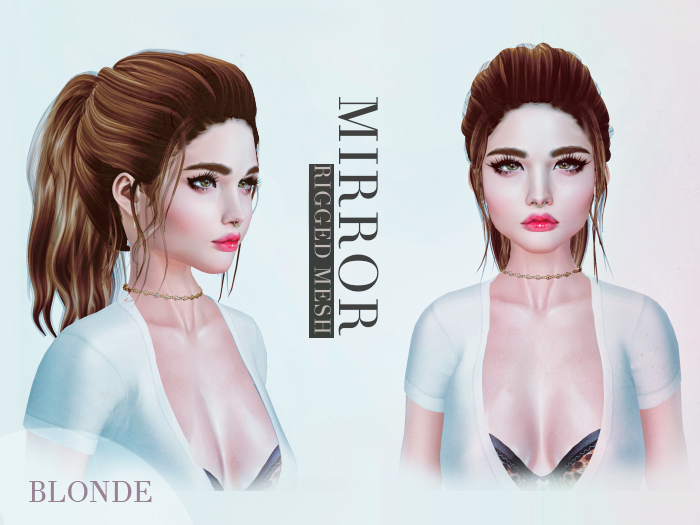 MIRROR - Lisa Hair -Blonde Pack-  