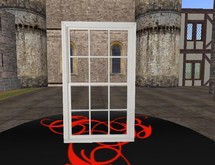 Simple 6 over 6 White House Window with full perm Textures 1386