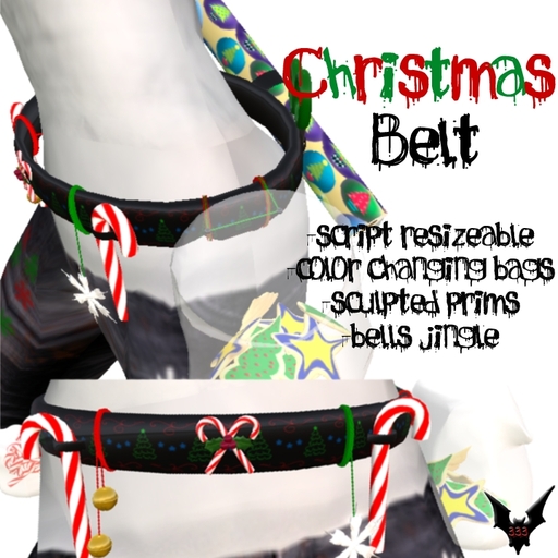 Half Evil Christmas Belt