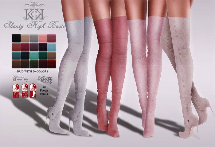 :::KC::: Shanty High Boots