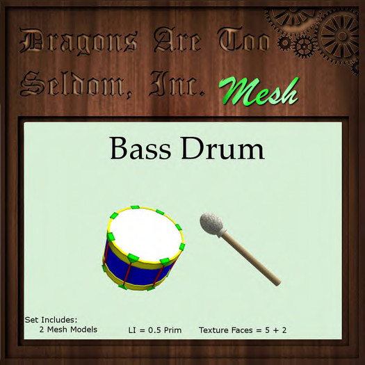 DATSI Mesh - Bass Drum Set