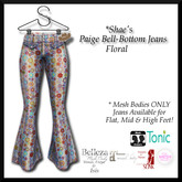 *Shae's Paige Jeans Floral