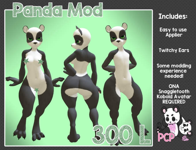 [*PCP*] Panda Mod + Twitchy Ears