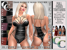 CRASH BODYSUIT LEATHER PVC PACK- FULL PERM