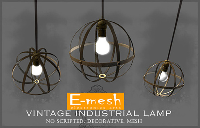 E-mesh: Steampunk Jail Chandelabra