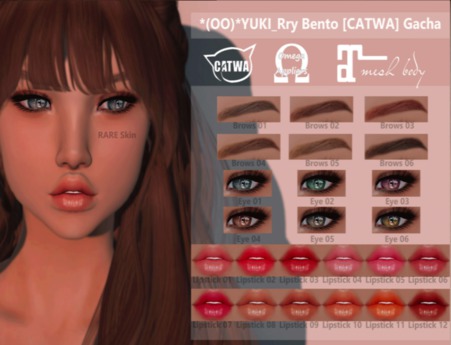 Second Life Marketplace - *(OO)*YUKI_Rry Eye 02 (Rez&Open)