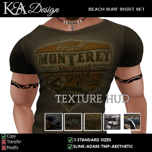 K&A Design (box) - Beach Surf Shirt