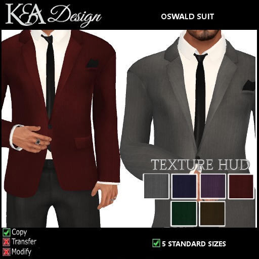 K&A Design - OsWald Suit Set