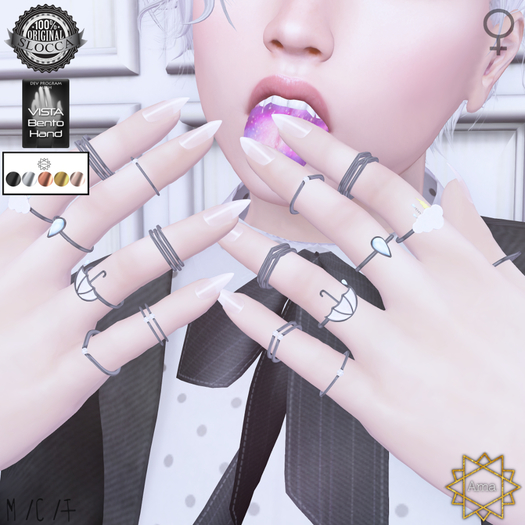 Ama. : Rainy Days Rings