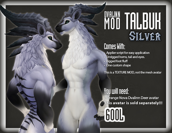::Static:: Dvalinn Talbuk - Silver