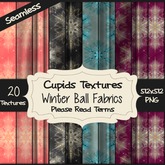 *Cupids Textures * 17 WINTERS BALL FABRICS