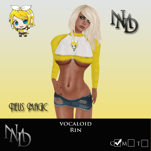.:[NMD]:. Vocaloid Rin Outfit with Omega Appliers