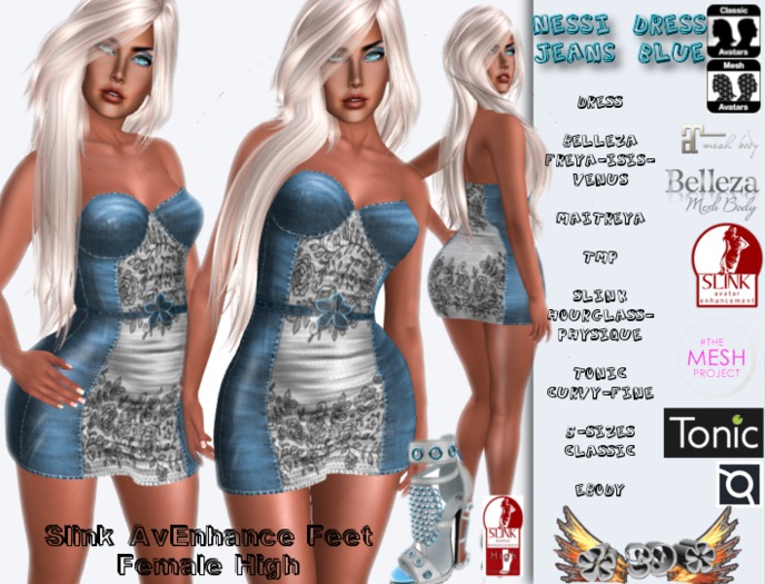*CD* Nessi Jeans Blue ( DEMO )