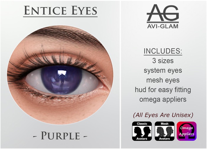 AG. Entice Eyes - Purple