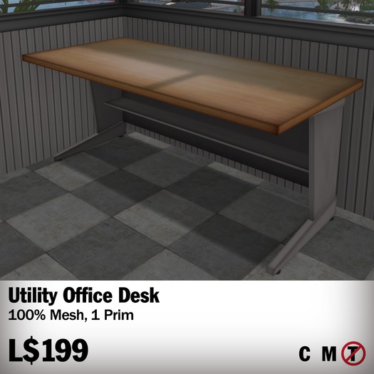 Maddiemade Utility Office Desk