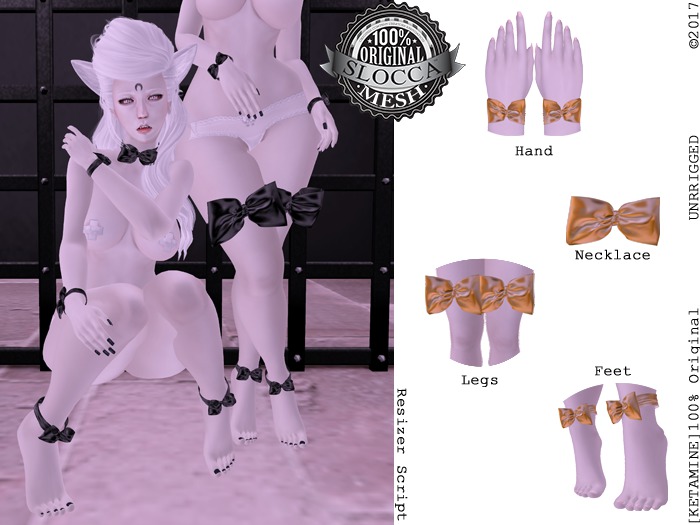 [Ketamine]LadyRibbon Gold(UNRRIGED+Resizer)