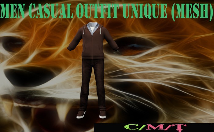 OY! Men Casual Outfit Mesh