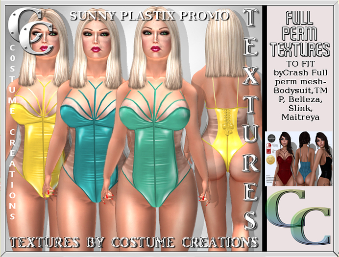 CRASH BODYSUIT PLASTIX PROMO- FULL PERM