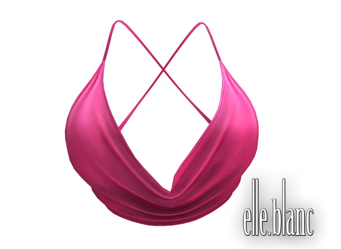 EB cowl top magenta