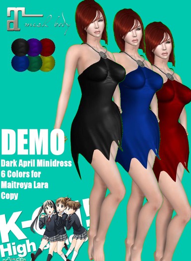 KO-H Dark April - Minidress Maitreya DEMO