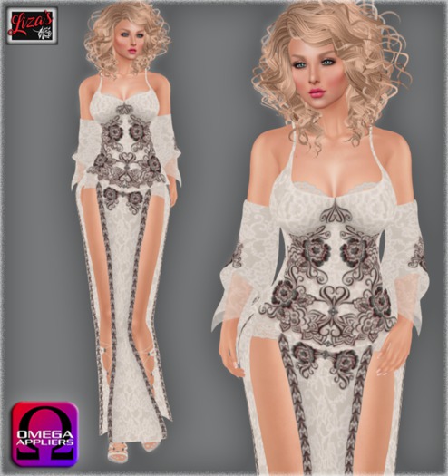 Liza's* Raz white - Incl. Omega applier