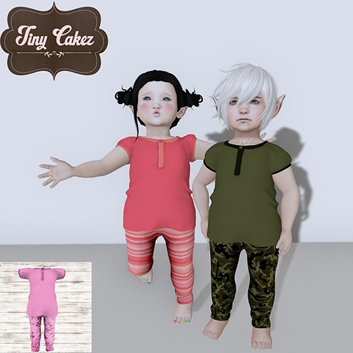 {TC} Pound Cake PJs- Floral