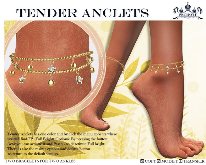 *PetroFF* Tender Anclets