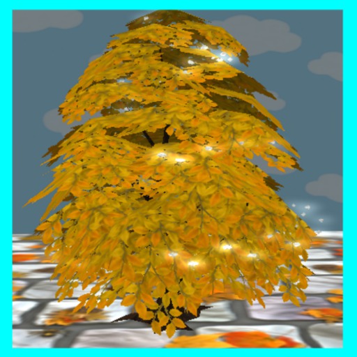 [FP] Lighted Autumn Yellow Tree