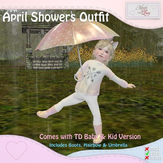 [Made With Love] April Showers Outfit BOXED