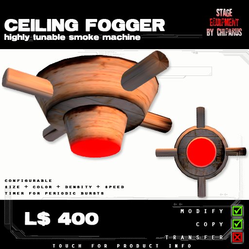=CHIPARUS/SE= Fogger (Boxed)